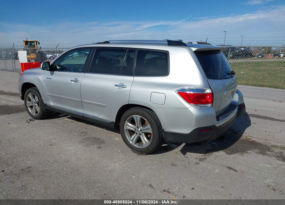 2011 TOYOTA HIGHLANDER LIMITED V6 VIN: 5TDDK3EH3BS081040