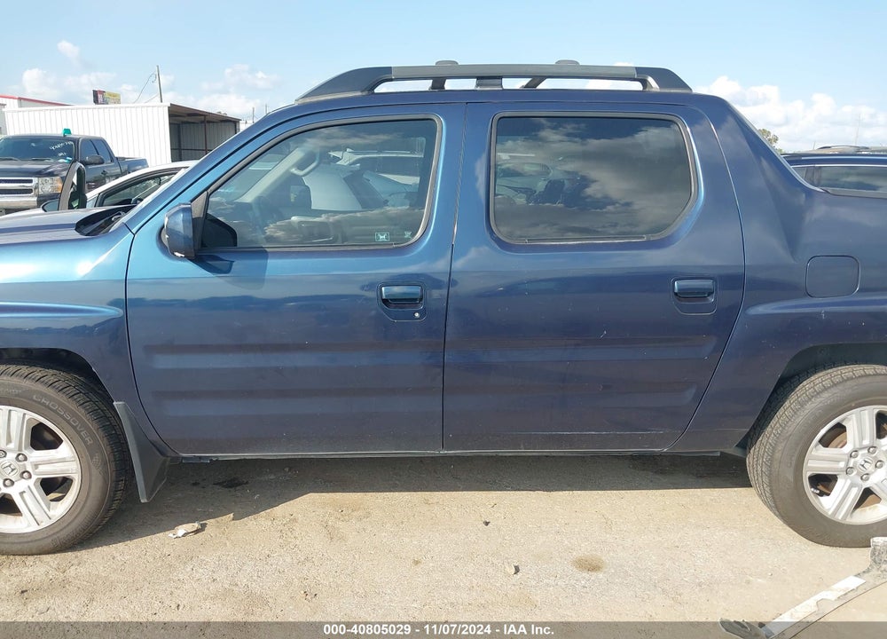 2010 HONDA RIDGELINE RTL VIN: 5FPYK1F5XAB007067