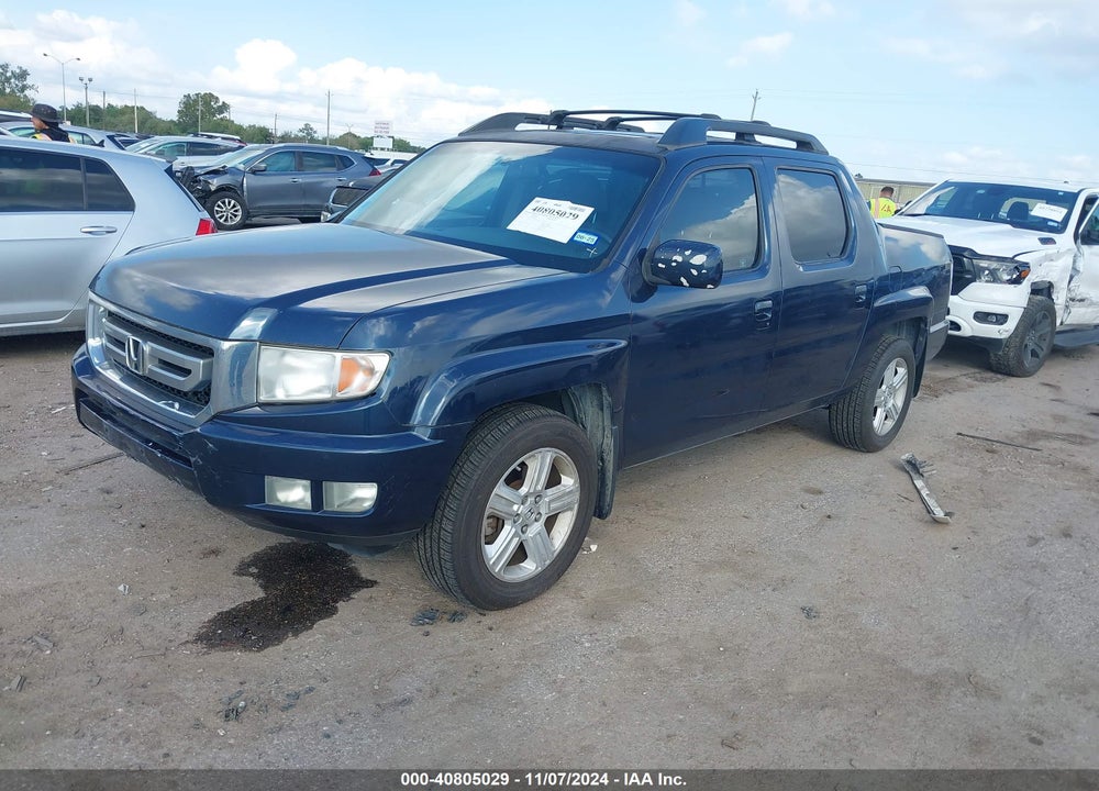2010 HONDA RIDGELINE RTL VIN: 5FPYK1F5XAB007067