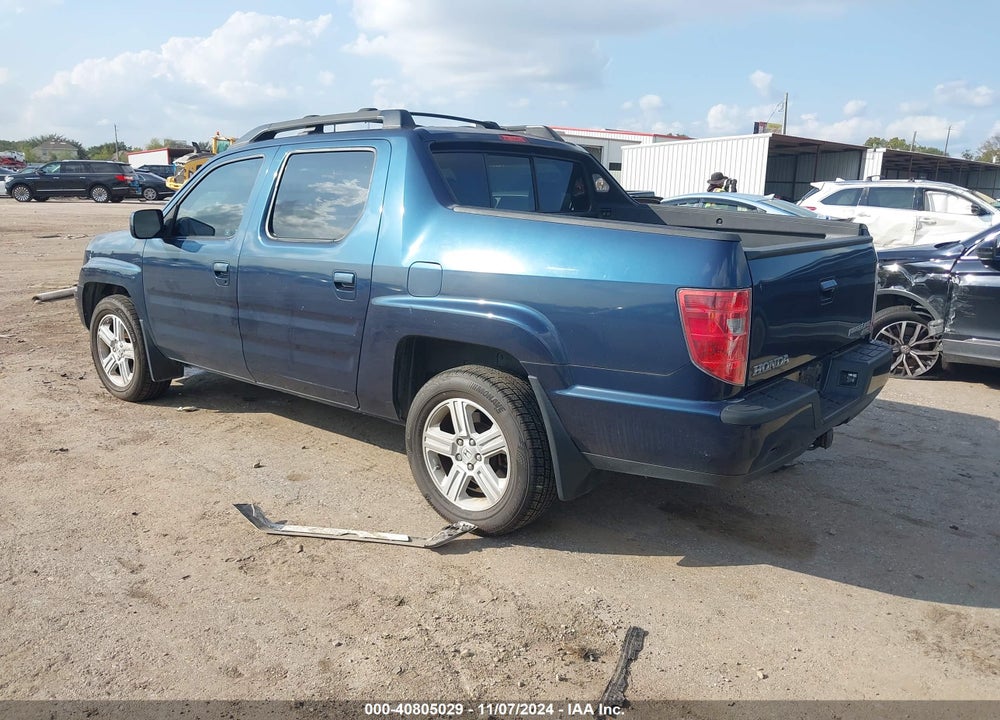 2010 HONDA RIDGELINE RTL VIN: 5FPYK1F5XAB007067