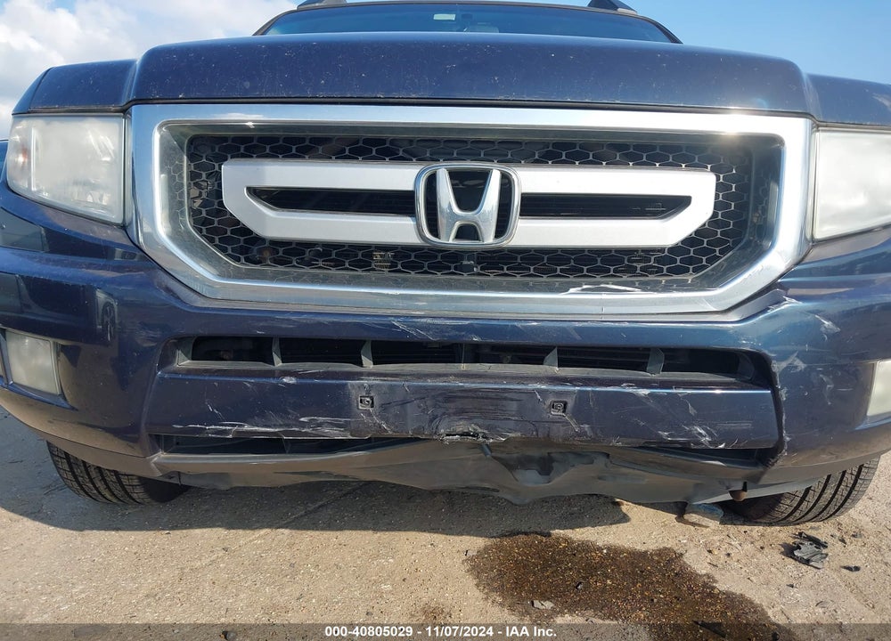 2010 HONDA RIDGELINE RTL VIN: 5FPYK1F5XAB007067