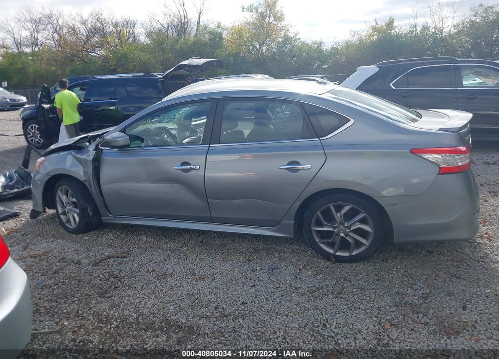 2013 NISSAN SENTRA SR VIN: 3N1AB7AP2DL661110
