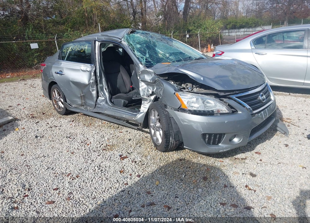 2013 NISSAN SENTRA SR VIN: 3N1AB7AP2DL661110