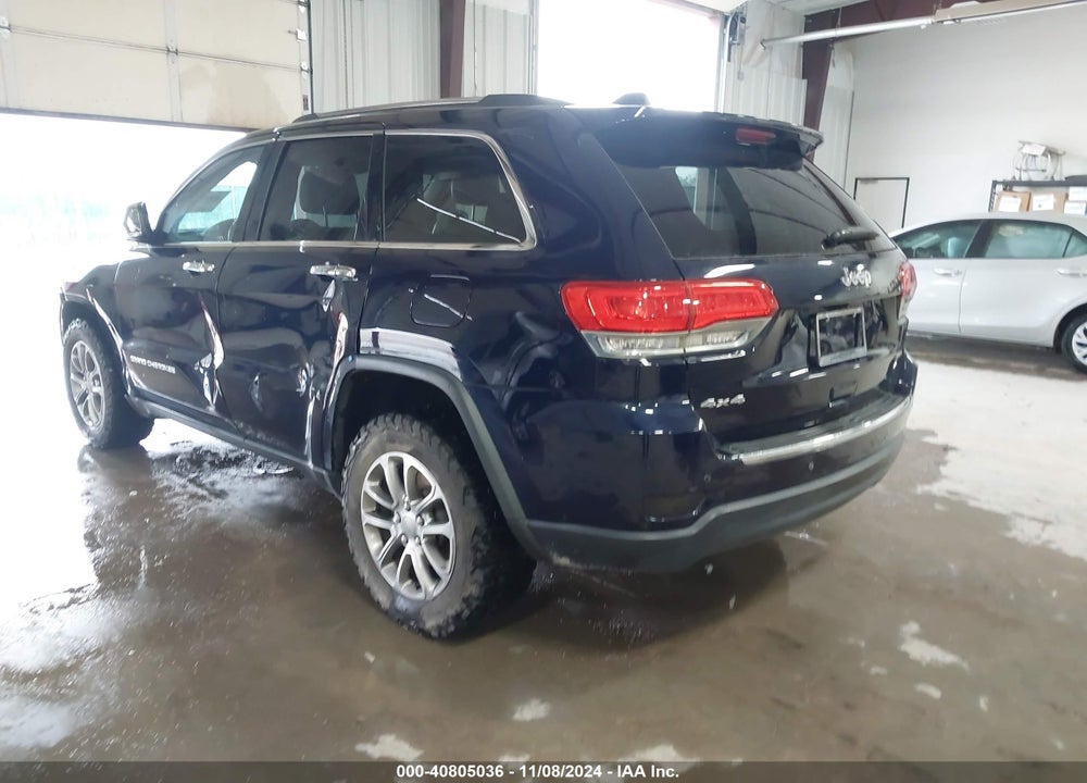 2016 JEEP GRAND CHEROKEE LIMITED VIN: 1C4RJFBG6GC365700