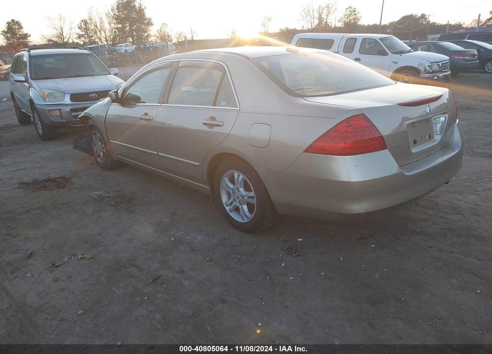 2007 HONDA ACCORD 2.4 EX VIN: 1HGCM568X7A155057