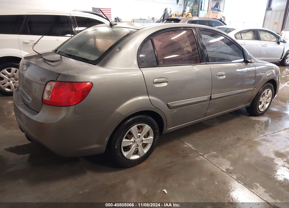 2011 KIA RIO LX VIN: KNADH4A31B6950682