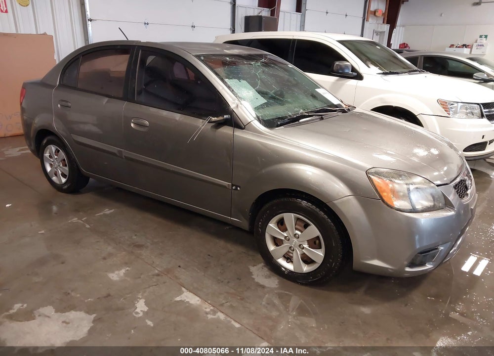 2011 KIA RIO LX VIN: KNADH4A31B6950682