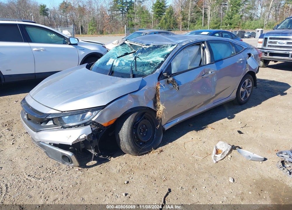 2020 HONDA CIVIC LX VIN: 2HGFC2F60LH557470
