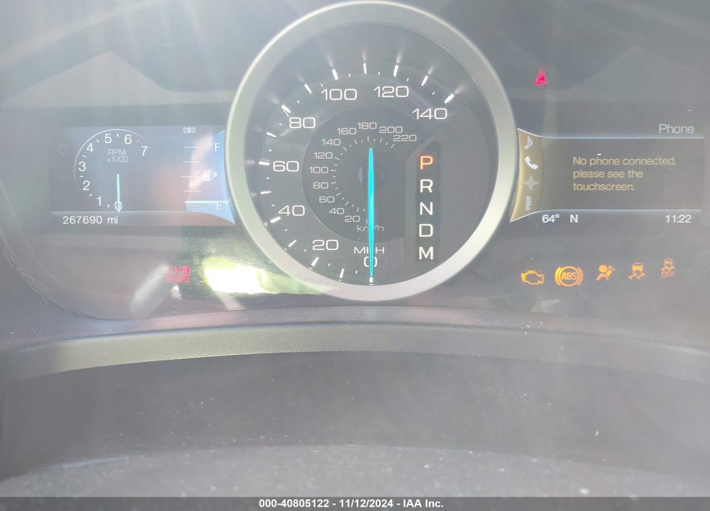2012 FORD EXPLORER LIMITED VIN: 1FMHK7F87CGA90709