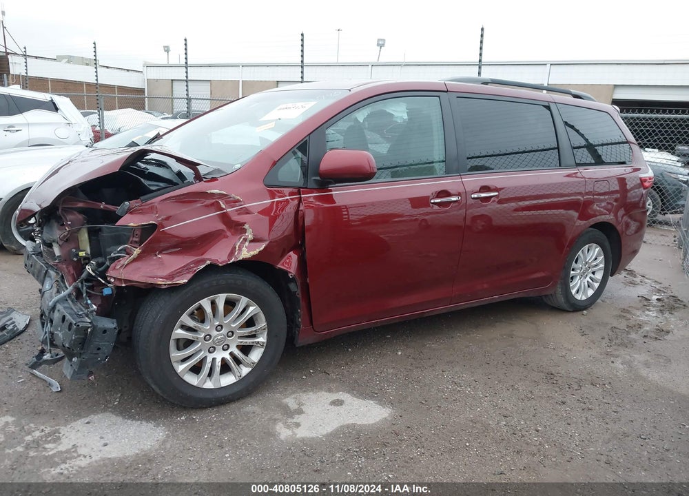 2015 TOYOTA SIENNA VIN: 5TDYK3DC4FS562945