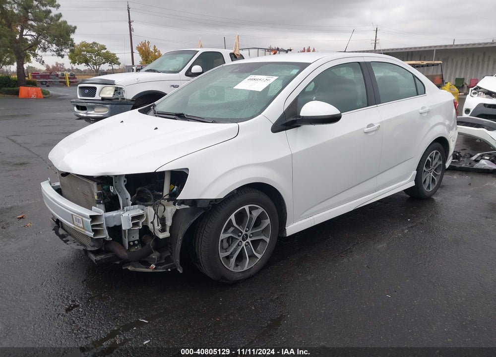 2020 CHEVROLET SONIC FWD  LT VIN: 1G1JD5SB6L4140239