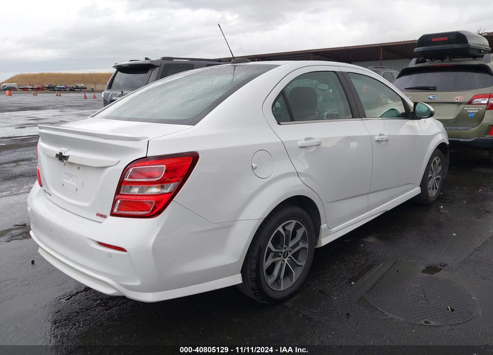 2020 CHEVROLET SONIC FWD  LT VIN: 1G1JD5SB6L4140239