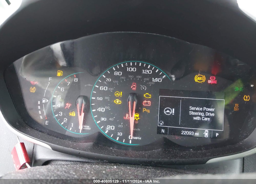2020 CHEVROLET SONIC FWD  LT VIN: 1G1JD5SB6L4140239