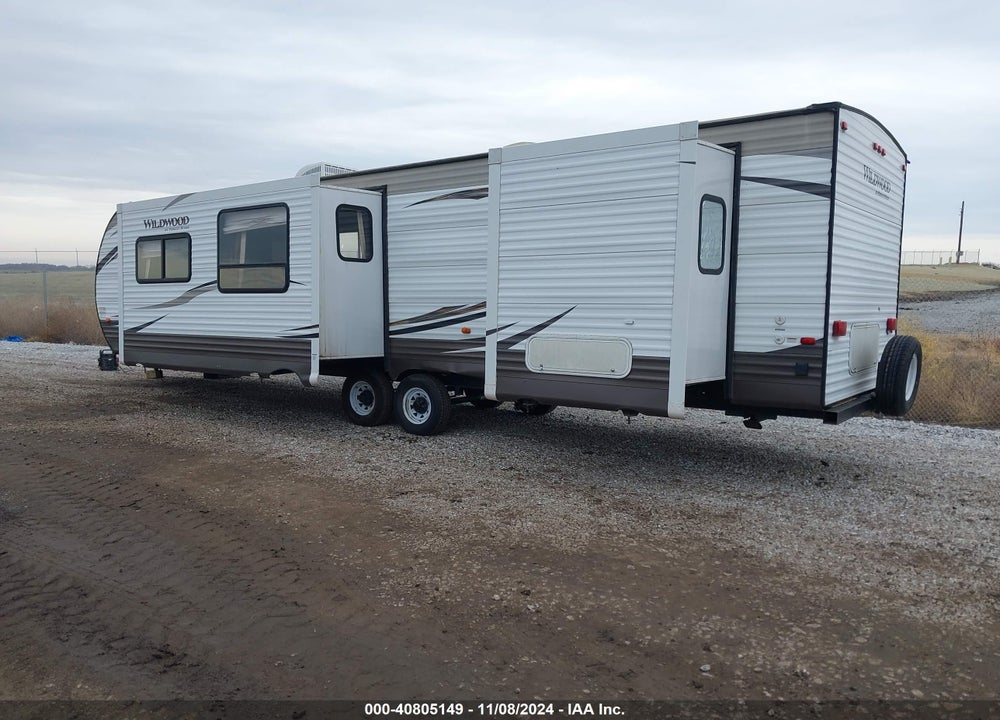 2016 FOREST RIV WILDWOOD 36BHBS VIN: 4X4TWDM28G8801375