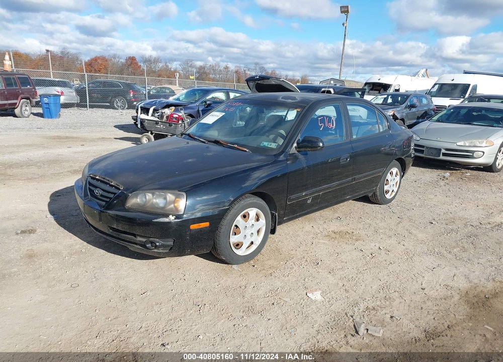 2006 HYUNDAI ELANTRA GLS/LIMITED VIN: KMHDN46DX6U325885