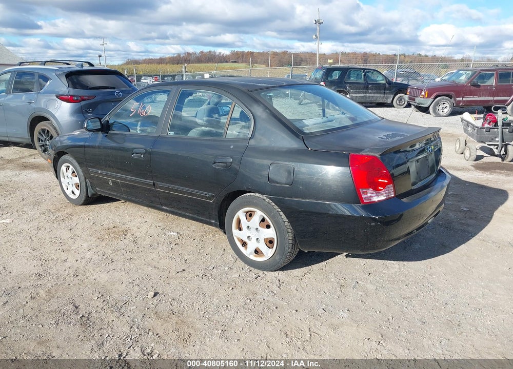 2006 HYUNDAI ELANTRA GLS/LIMITED VIN: KMHDN46DX6U325885
