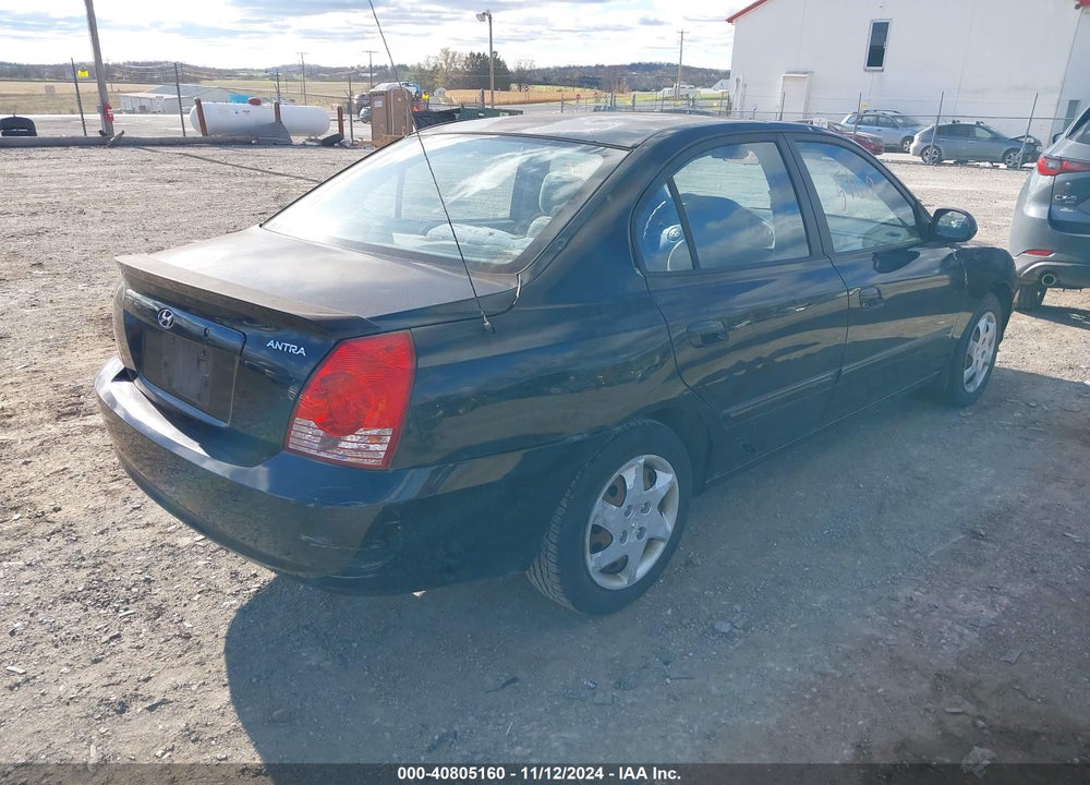 2006 HYUNDAI ELANTRA GLS/LIMITED VIN: KMHDN46DX6U325885