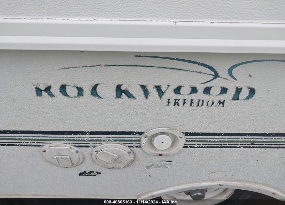 2004 ROCKWOOD TRAVEL TRLR VIN: 4X4CFM4134D257698