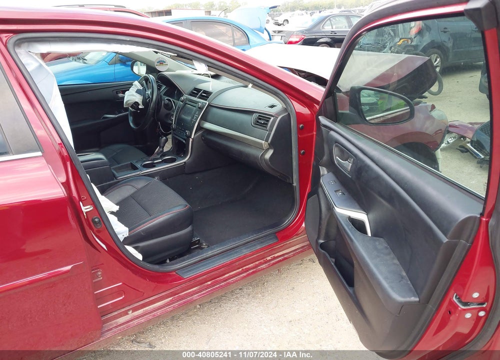 2017 TOYOTA CAMRY SE VIN: 4T1BF1FK6HU754994