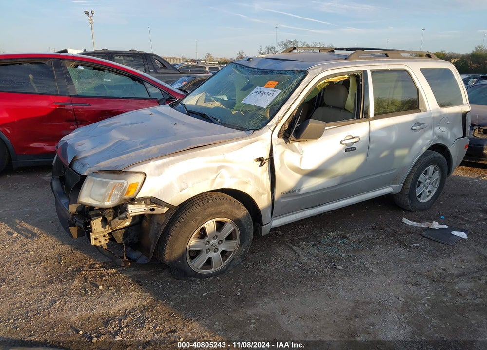 2008 MERCURY MARINER I4 VIN: 4M2CU81Z28KJ08501