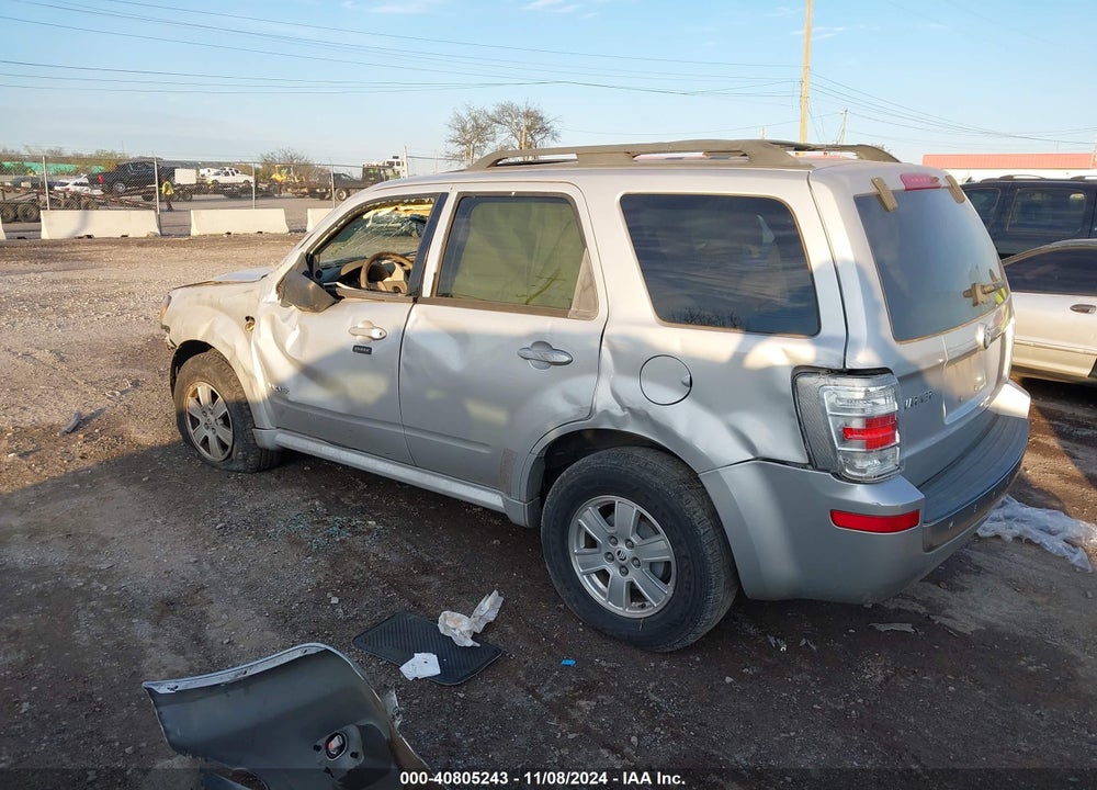 2008 MERCURY MARINER I4 VIN: 4M2CU81Z28KJ08501