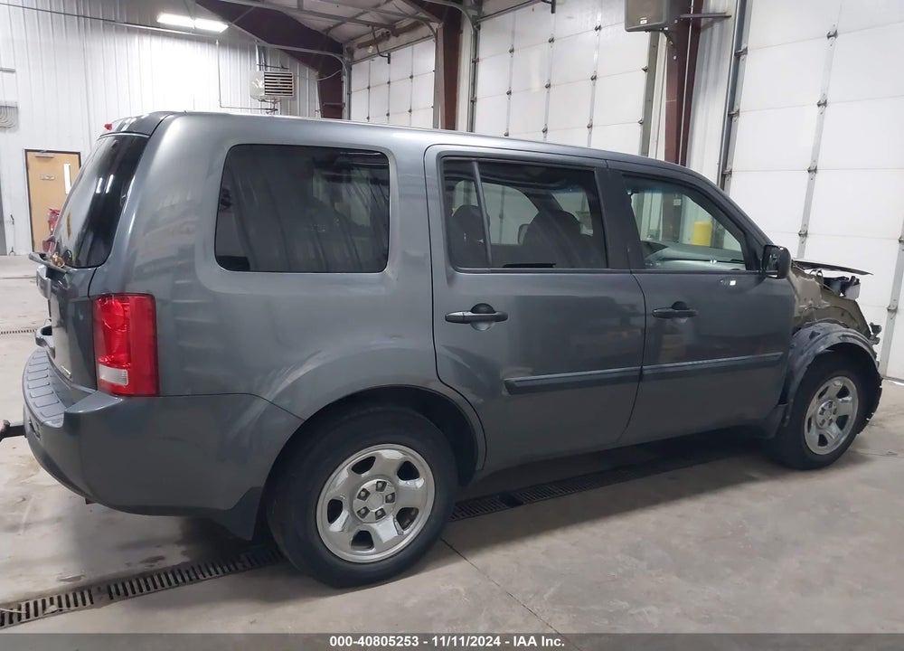 2012 HONDA PILOT LX VIN: 5FNYF4H27CB022503