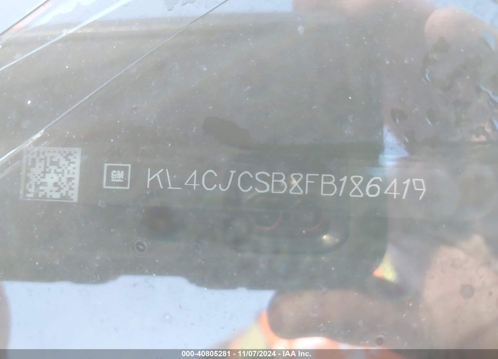 2015 BUICK ENCORE LEATHER VIN: KL4CJCSB8FB186419