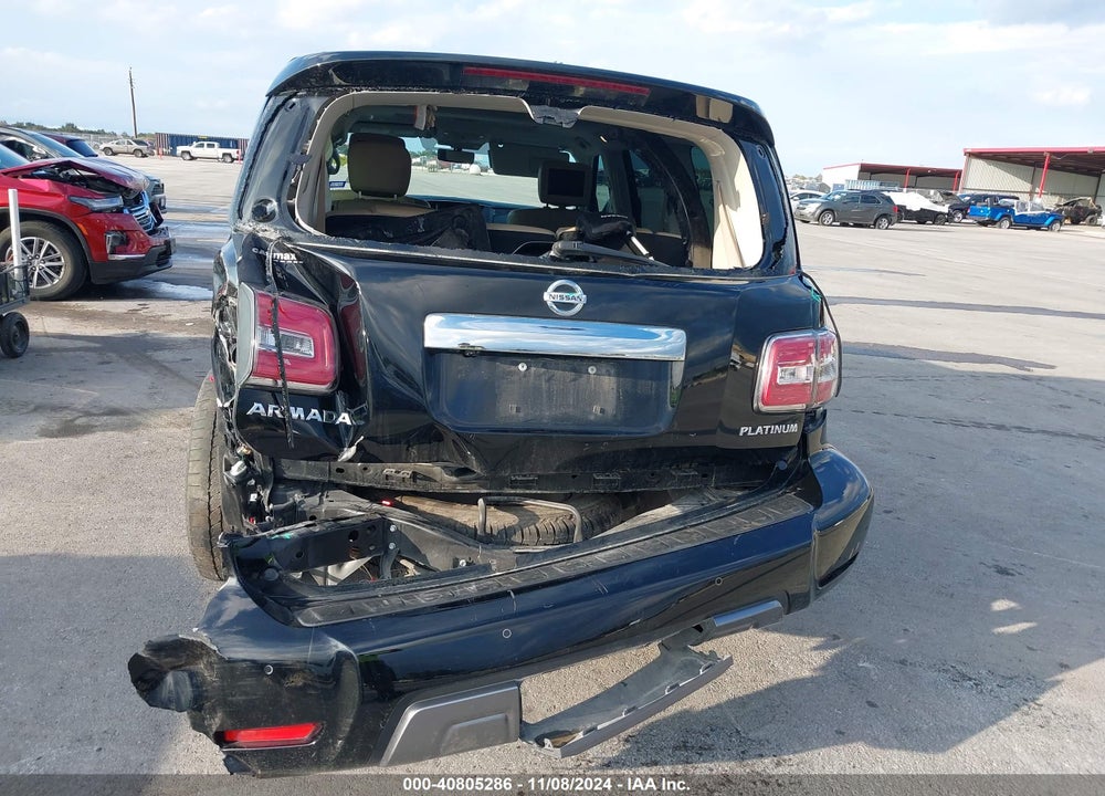 2020 NISSAN ARMADA PLATINUM 2WD VIN: JN8AY2NF7L9360439