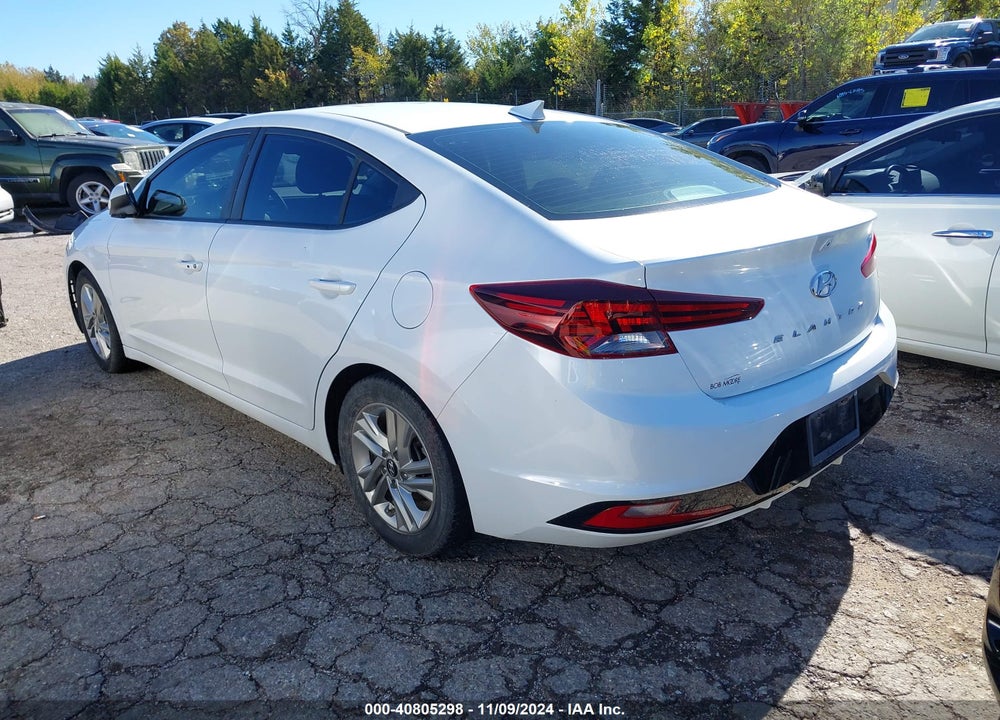 2019 HYUNDAI ELANTRA VALUE EDITION VIN: 5NPD84LF5KH431943