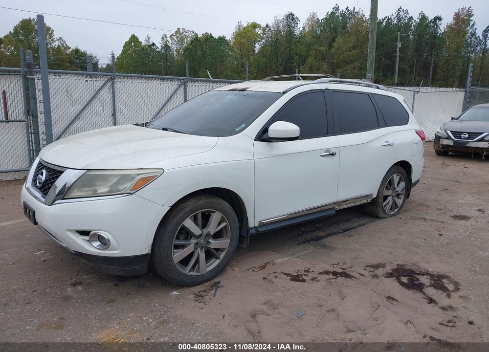 2013 NISSAN PATHFINDER PLATINUM VIN: 5N1AR2MN7DC617844