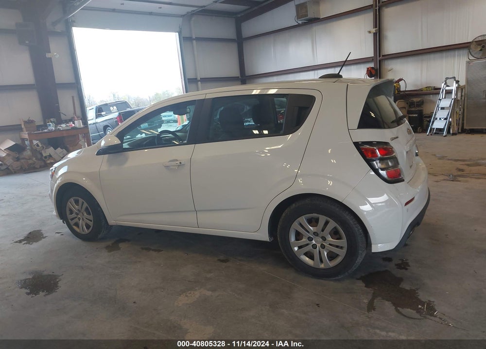 2019 CHEVROLET SONIC LT AUTO VIN: 1G1JG6SB2K4141433