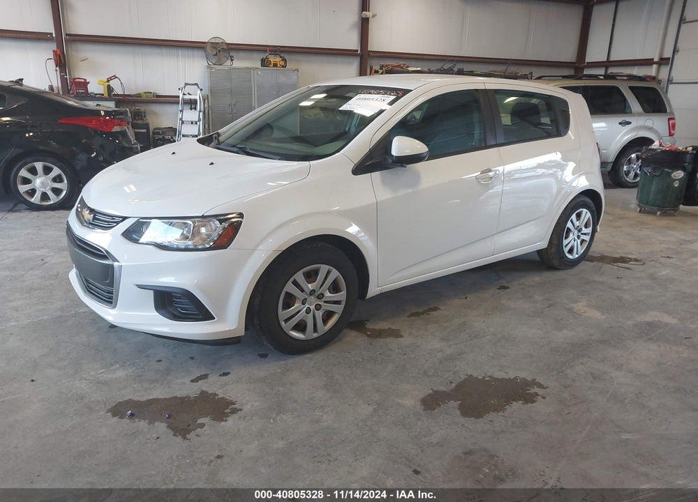 2019 CHEVROLET SONIC LT AUTO VIN: 1G1JG6SB2K4141433