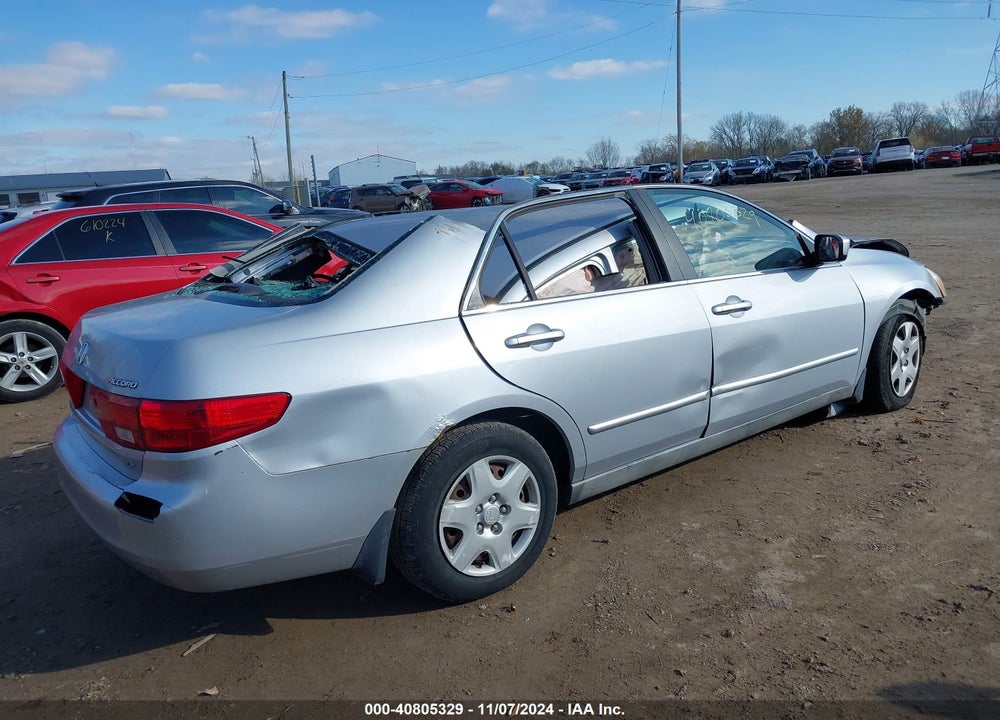 2005 HONDA ACCORD 2.4 LX VIN: 1HGCM56445A185908