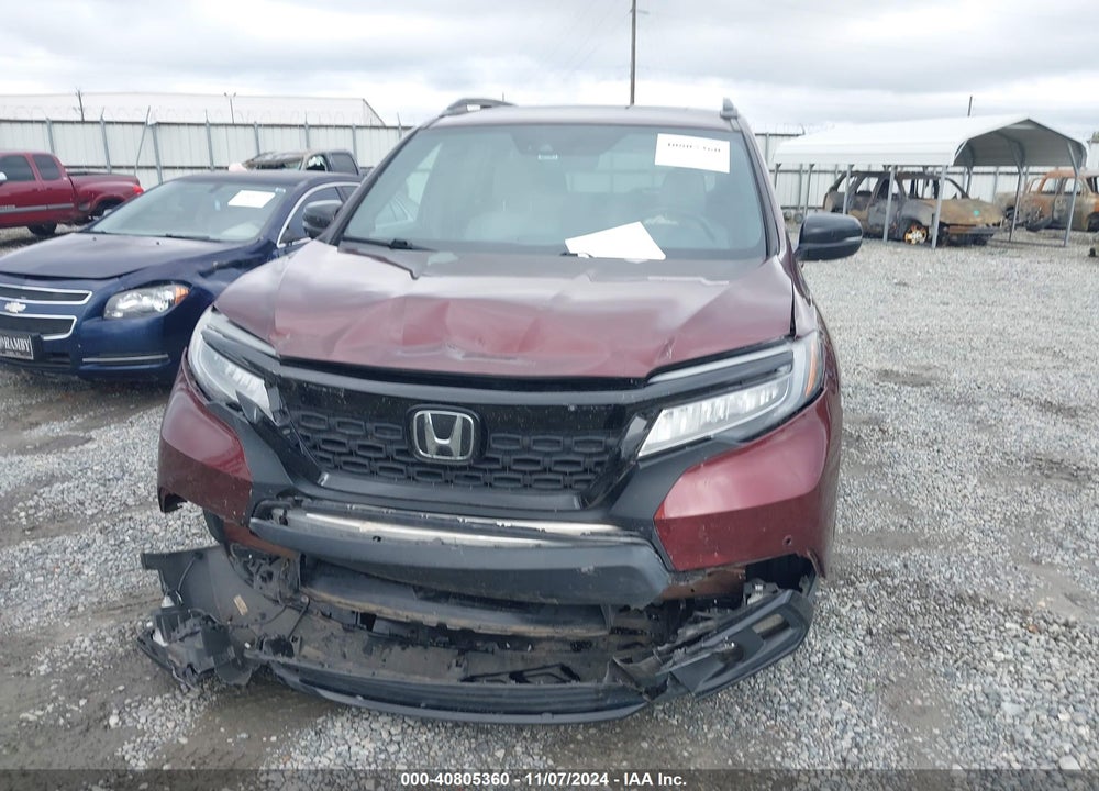 2020 HONDA PASSPORT AWD ELITE VIN: 5FNYF8H03LB001203