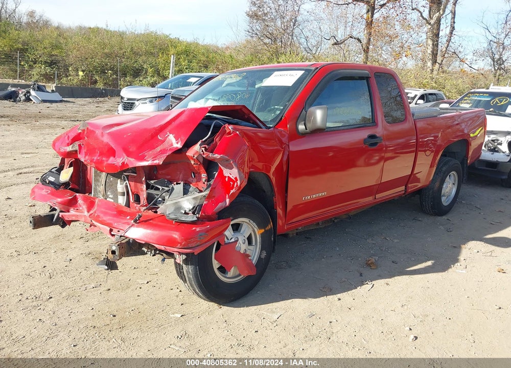 2004 CHEVROLET COLORADO ZQ8 VIN: 1GCCS196248112973