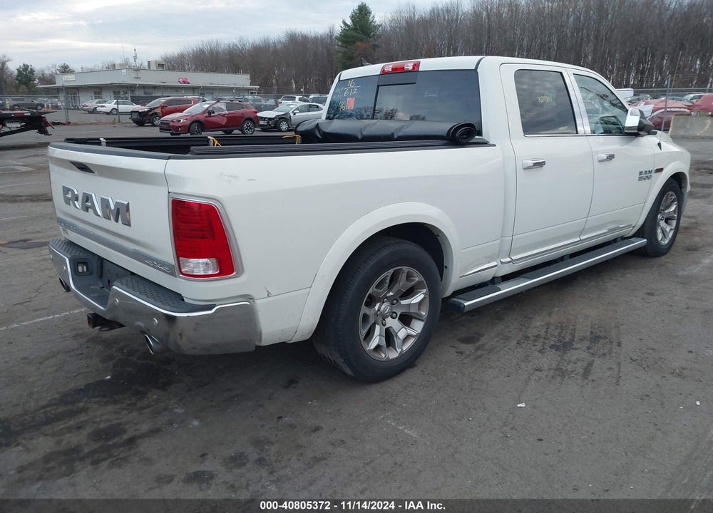 2016 RAM 1500 LONGHORN LIMITED VIN: 1C6RR7WM2GS303173