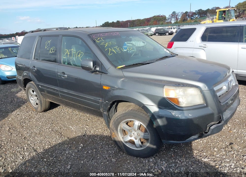 2007 HONDA PILOT EX-L VIN: 2HKYF18697H524213