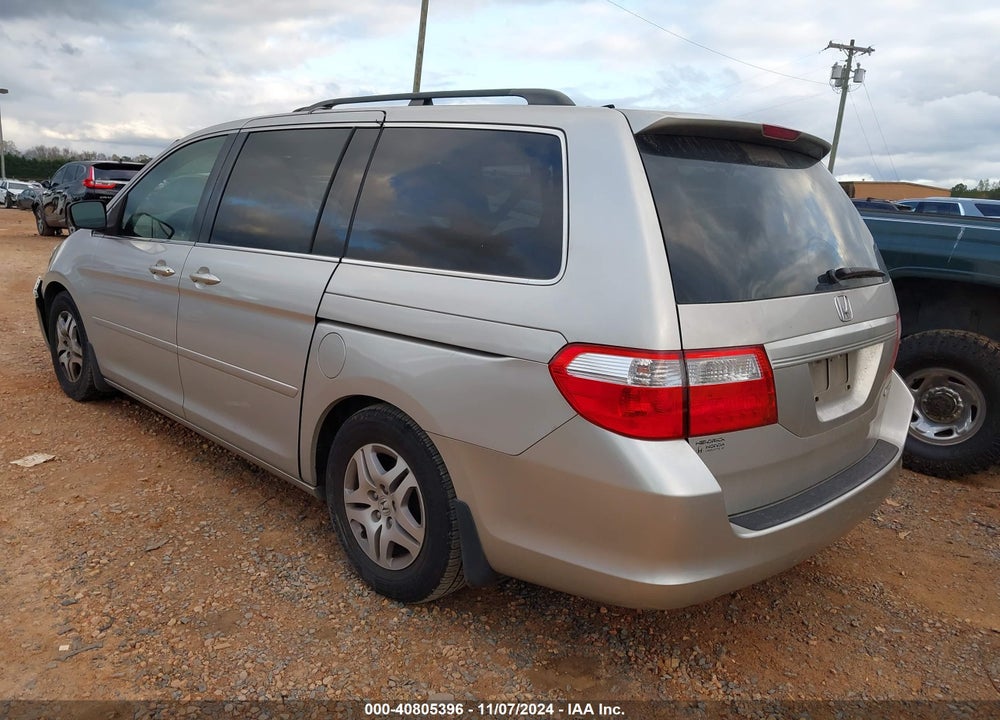 2005 HONDA ODYSSEY EX VIN: 5FNRL38415B420477
