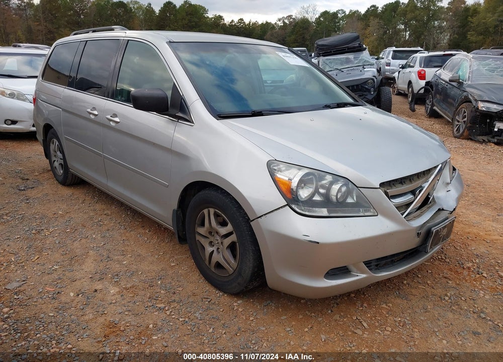 2005 HONDA ODYSSEY EX VIN: 5FNRL38415B420477