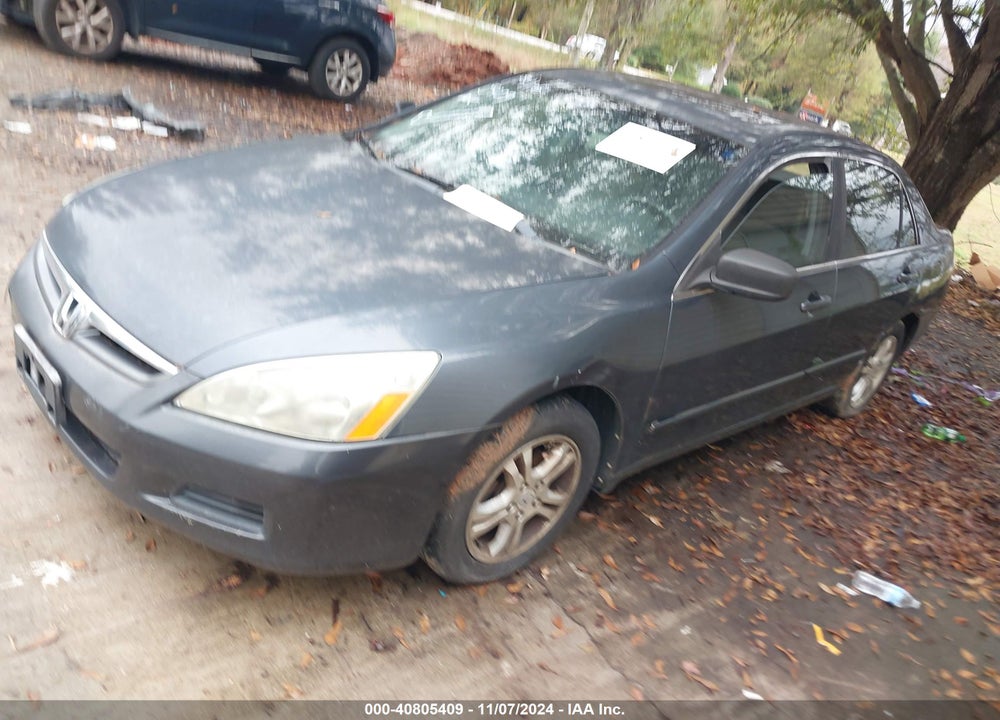 2007 HONDA ACCORD 2.4 EX VIN: 1HGCM56767A217240
