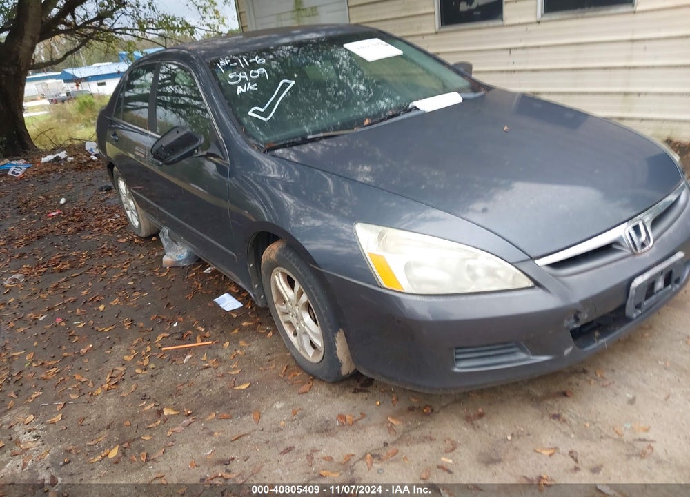 2007 HONDA ACCORD 2.4 EX VIN: 1HGCM56767A217240