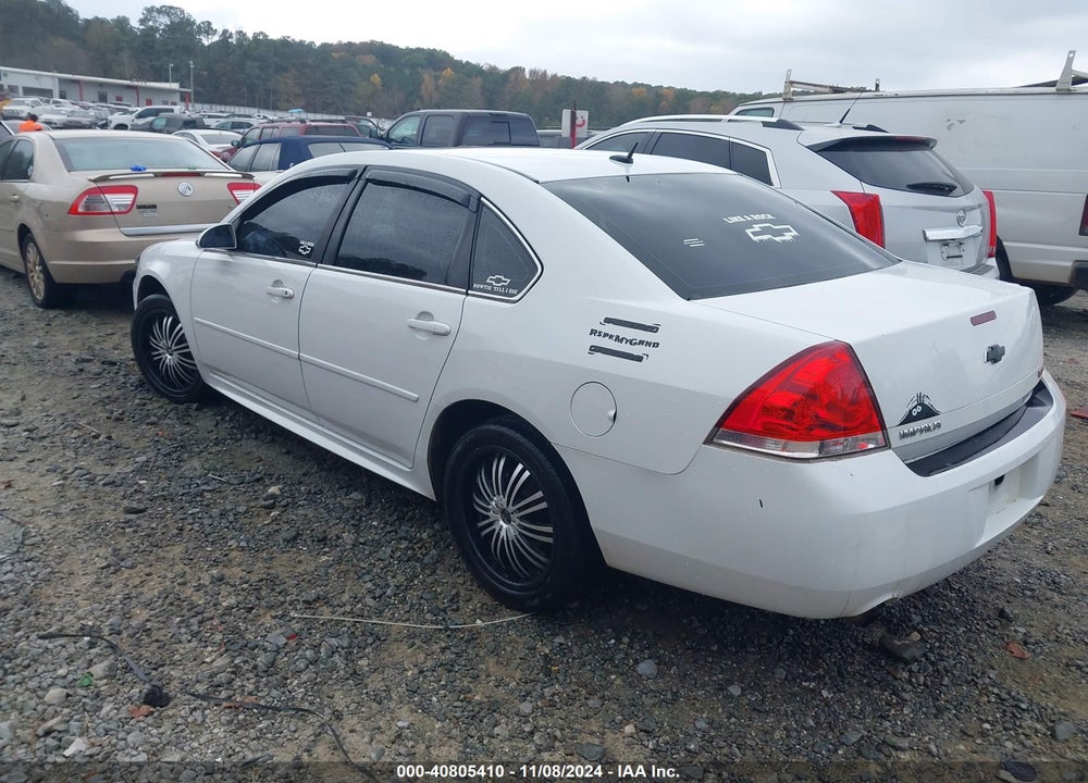 2012 CHEVROLET IMPALA LS RETAIL VIN: 2G1WA5E33C1247392
