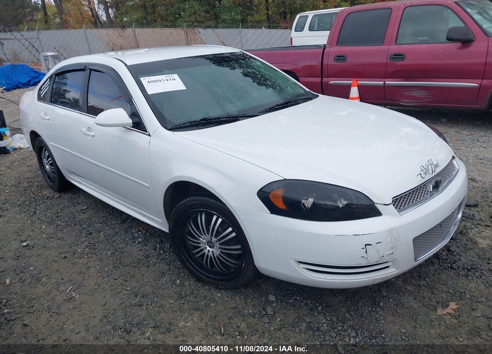 2012 CHEVROLET IMPALA LS RETAIL VIN: 2G1WA5E33C1247392
