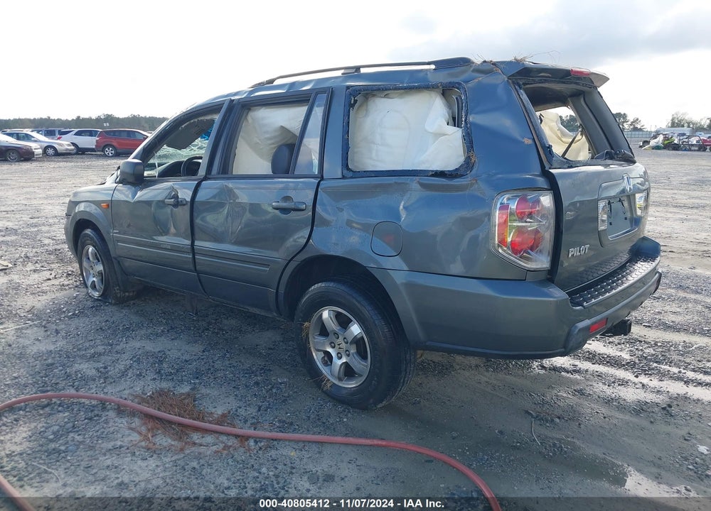 2008 HONDA PILOT EX-L VIN: 5FNYF28538B020088