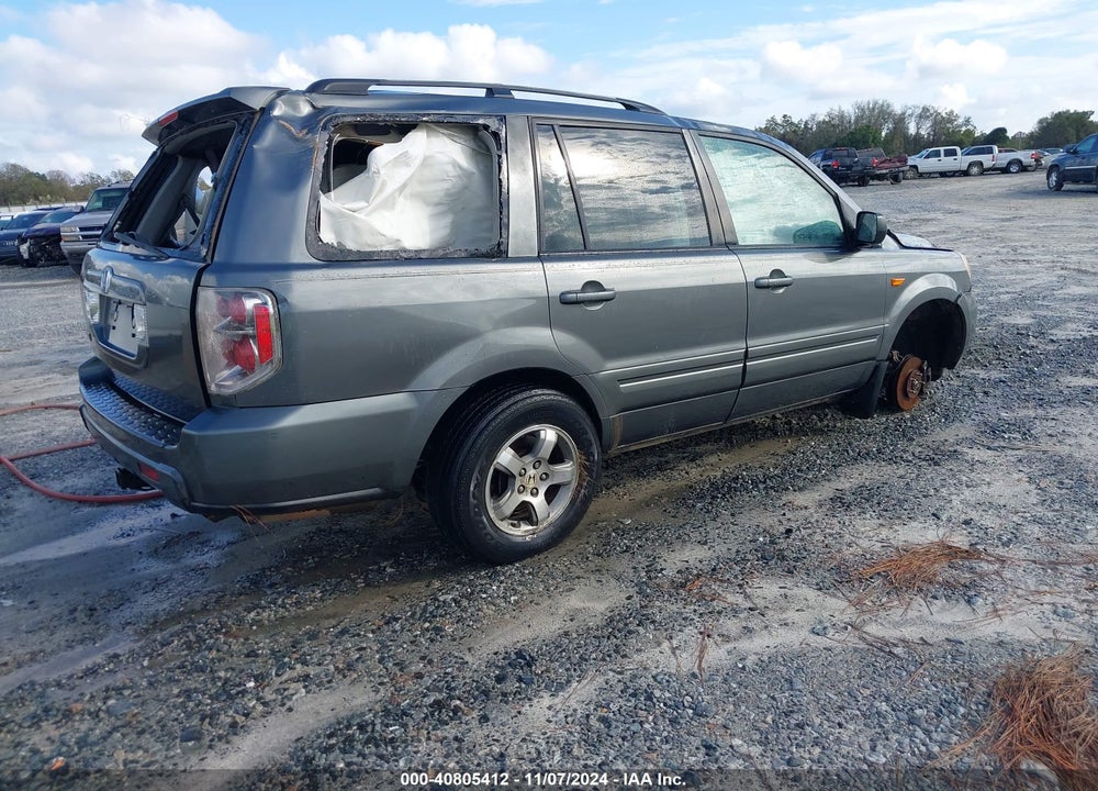 2008 HONDA PILOT EX-L VIN: 5FNYF28538B020088