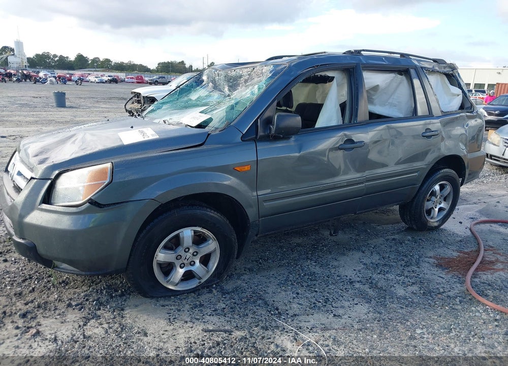 2008 HONDA PILOT EX-L VIN: 5FNYF28538B020088