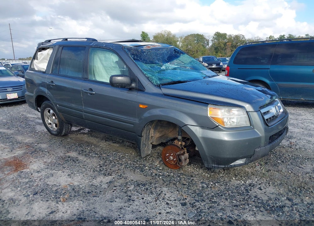 2008 HONDA PILOT EX-L VIN: 5FNYF28538B020088