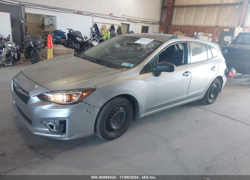 2017 SUBARU IMPREZA 2.0I VIN: 4S3GTAA66H1734758