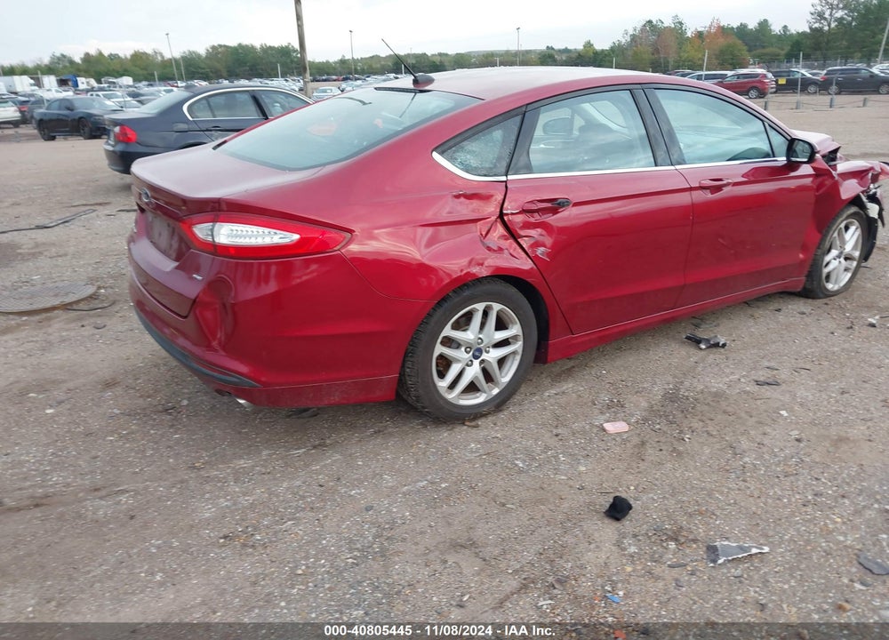2014 FORD FUSION SE VIN: 3FA6P0H73ER262616