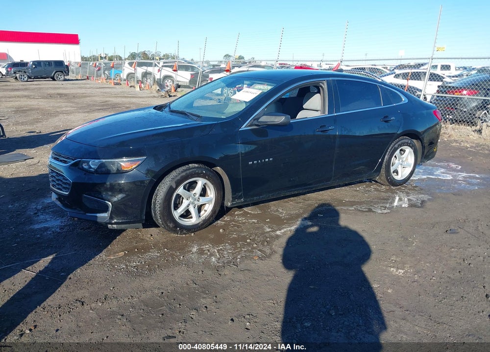 2017 CHEVROLET MALIBU LS VIN: 1G1ZB5ST6HF179068